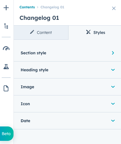 Changelog-m-style